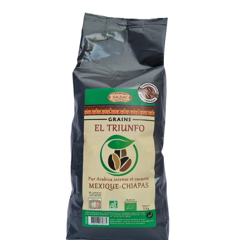 Café grains KG Mexique "El Triunfo" - BIO