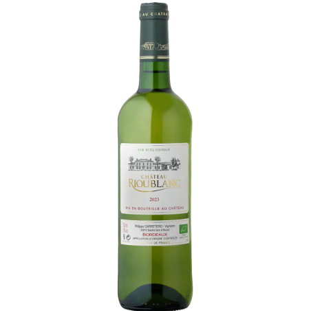 Vin Blanc Château Rioublanc 75cl * BIO