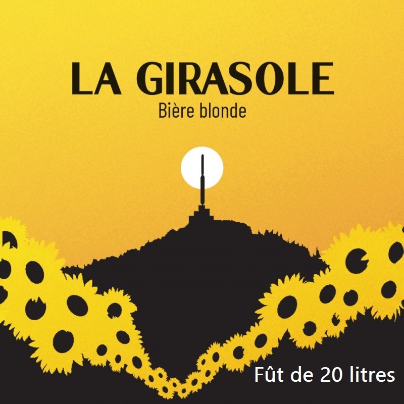 Bière blonde GIRASOLE - fût de 20 litres * BIO