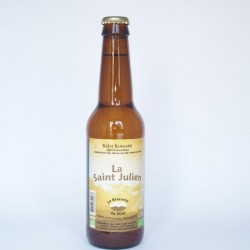 Bière Blanche "St Julien"  33 cl * BIO